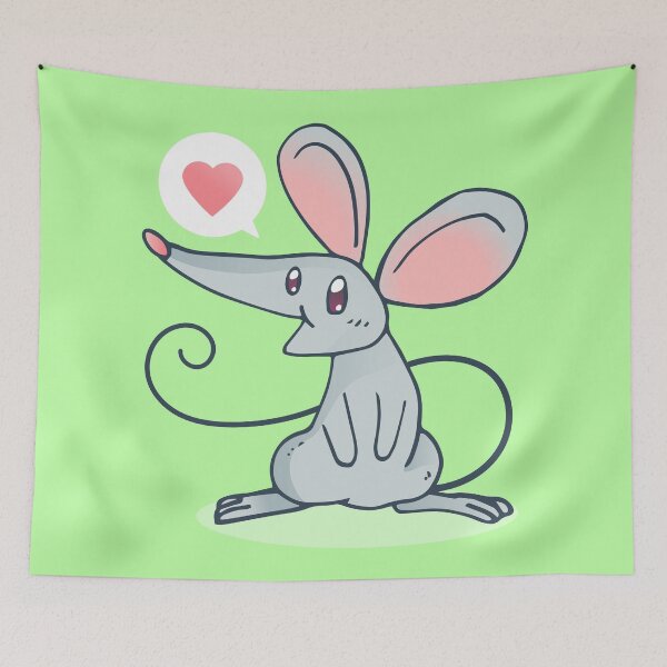 Item preview, A KAWAII MOUSE IN LOVE designed and sold by MySecretMerch.