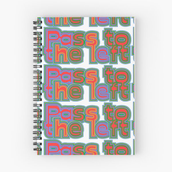 Item preview, Pass to the left designed and sold by Jokertags.
