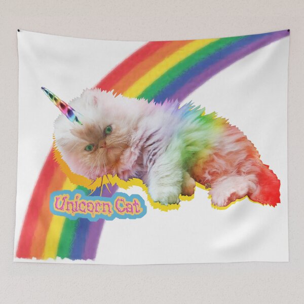 Item preview, Rainbow Unicorn Cat (Photo and design by ACCI)  designed and sold by VanyssaGraphics.