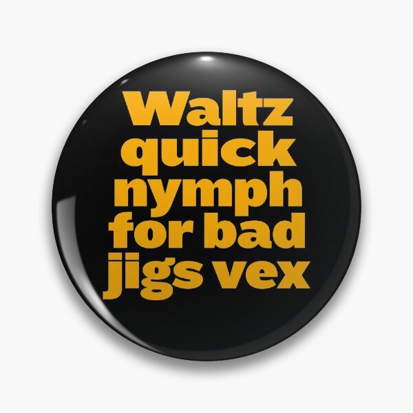 Item preview, Pangram #1 v.1 designed and sold by x1brett.