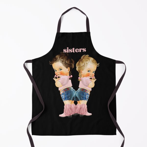 Item preview,  sisters country cuties cowgirl sticker pack 7 cute baby's designed and sold by amy greaves.
