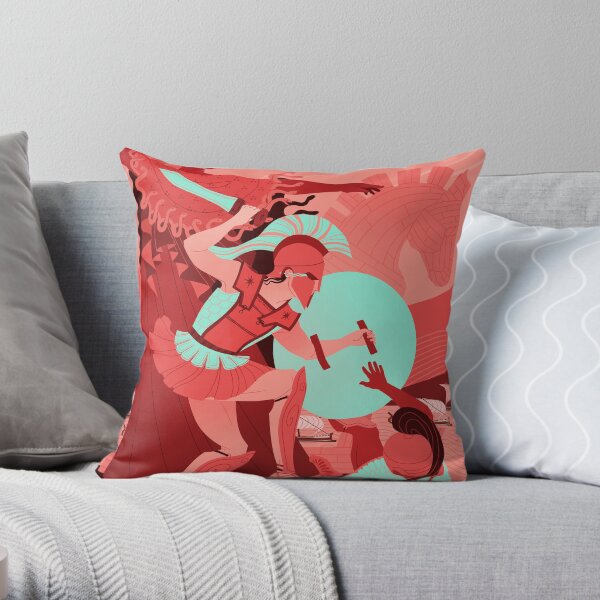 The Iliad Throw Pillow