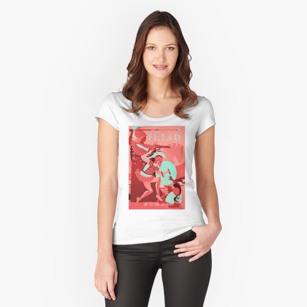 Item preview, Fitted Scoop T-Shirt designed and sold by flaroh.