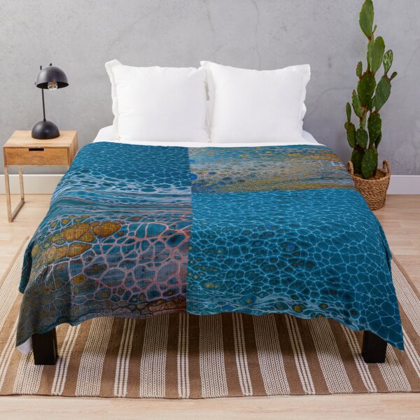 Item preview, Abstract Fluid art, acrylic pour designed and sold by Dreamscape Eclectic .