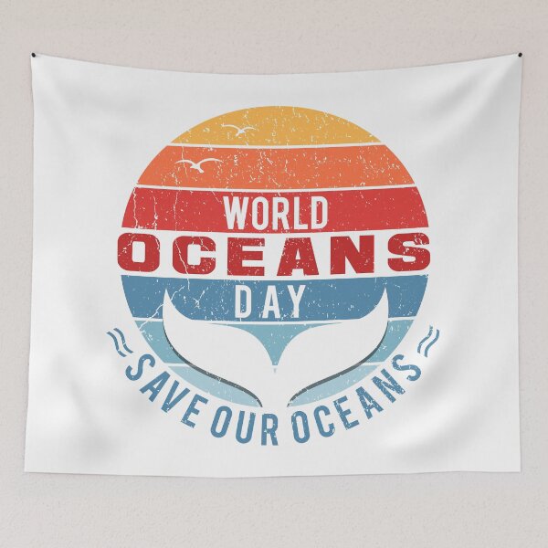Item preview, World Oceans Day - Save Our Oceans designed and sold by cotros.