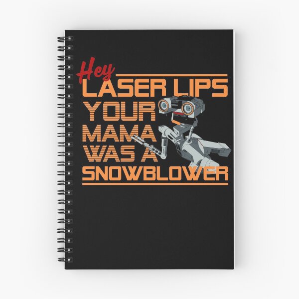 Artikelvorschau, Hey Laser Lips. Deine Mama war eine Schneefräse! entworfen und verkauft von Meta Cortex.