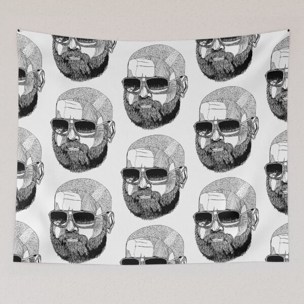 Item preview, Alan (Zach G) Sketch From The Hangover - Black designed and sold by StudioDSol.