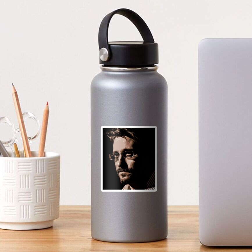edward snowden Sticker