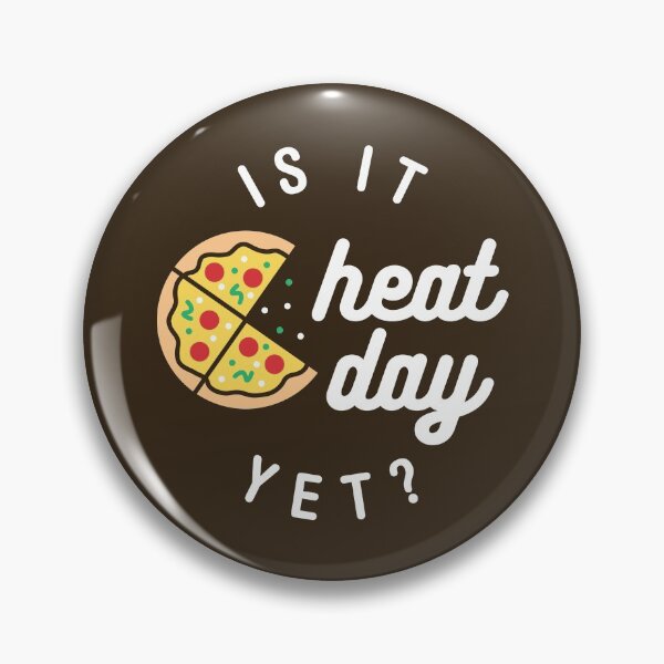Item preview, Is It Cheat Day Yet? (Pizza) designed and sold by Brogress Project.