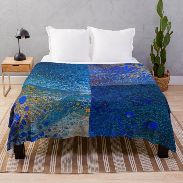 Item preview,  Abstract Fluid art, acrylic pour designed and sold by Dreamscape Eclectic .