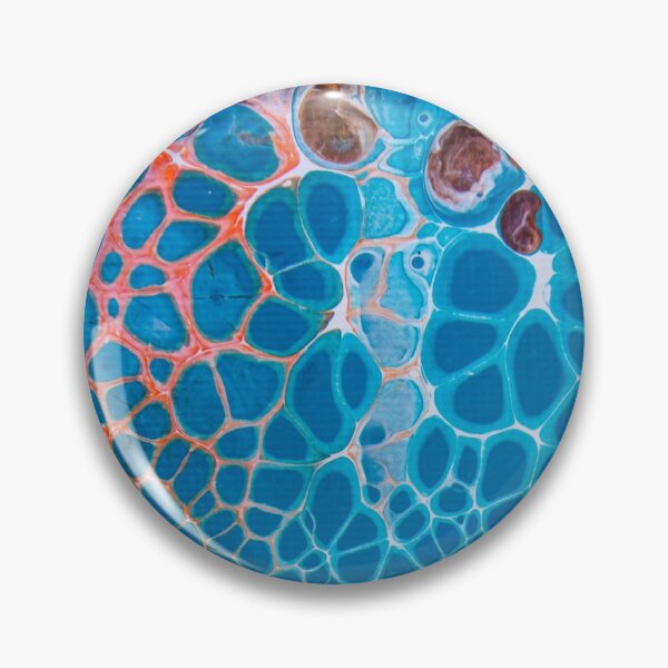 Item preview, Abstract Fluid art, acrylic pour designed and sold by Dreamscape Eclectic .