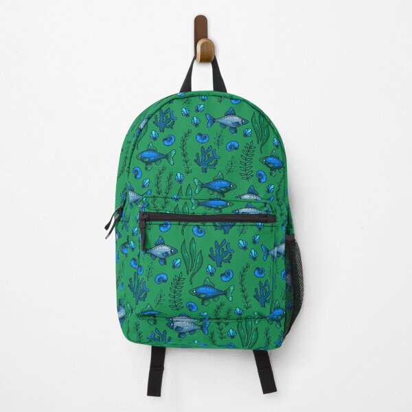 Item preview, Fish marine doodle colorgul aquarium seamless vector pattern designed and sold by Olizabet.