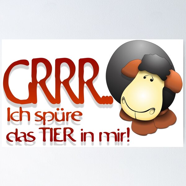 Artikel-Vorschau von Ich spüre das Tier in mir!, designt und verkauft von pASob-dESIGN.