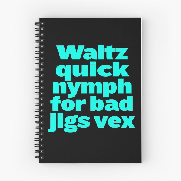 Item preview, Pangram #1 v.2 designed and sold by x1brett.