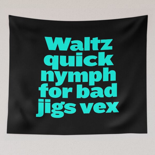 Item preview, Pangram #1 v.2 designed and sold by x1brett.