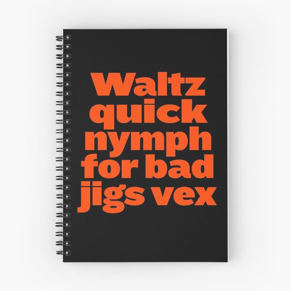 Item preview, Pangram #1 v.3 designed and sold by x1brett.