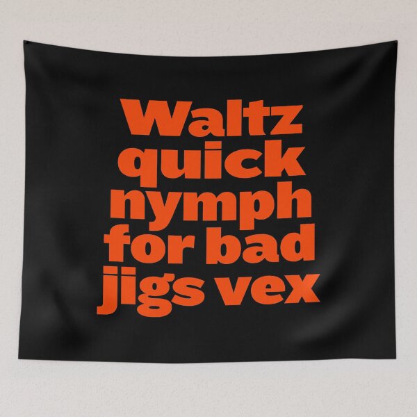 Item preview, Pangram #1 v.3 designed and sold by x1brett.