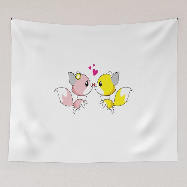 Item preview, Cute Kissy Foxes designed and sold by dresscastle.