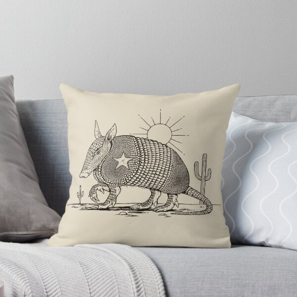 Item preview, Texas Landscape With Armadillo designed and sold by dimakrukart.