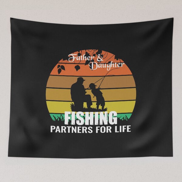 Item preview, Father and Daughter, Fishing Partners for life designed and sold by mzakarya.