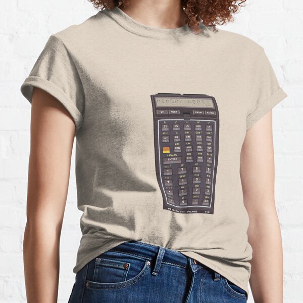 Iconic HP-41C Calculator (Memory is not lost) Classic T-Shirt