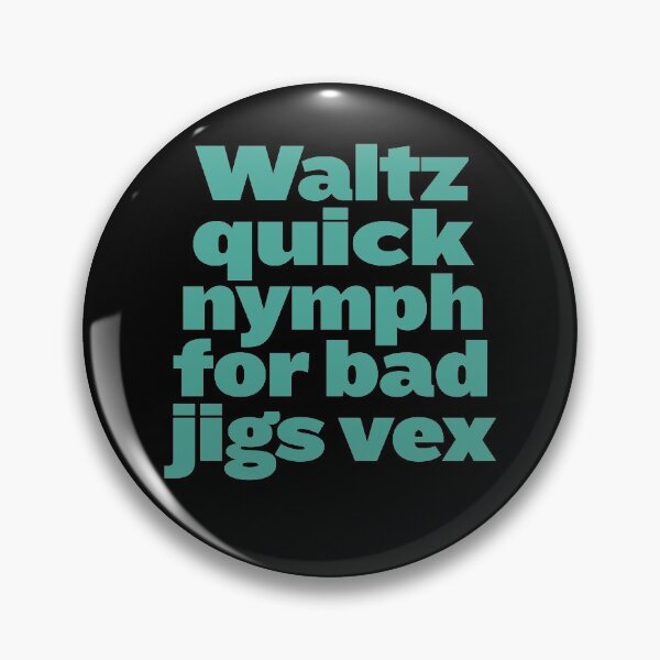Item preview, Pangram #1 v.5 designed and sold by x1brett.