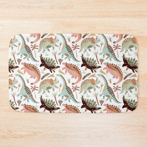 Item preview, Dinosaur fabric pattern design designed and sold by classicdshop.