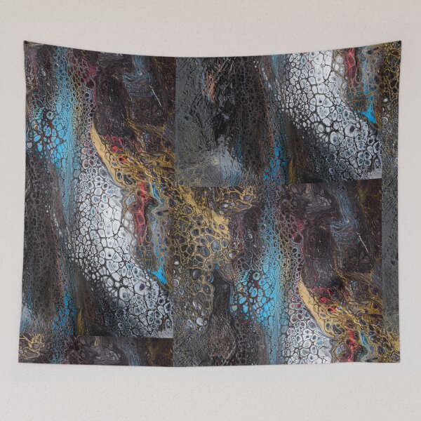 Item preview, Abstract Fluid art, acrylic pour designed and sold by Dreamscape Eclectic .