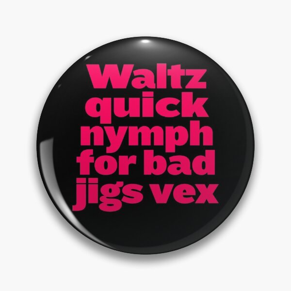 Item preview, Pangram #1 v.6 designed and sold by x1brett.