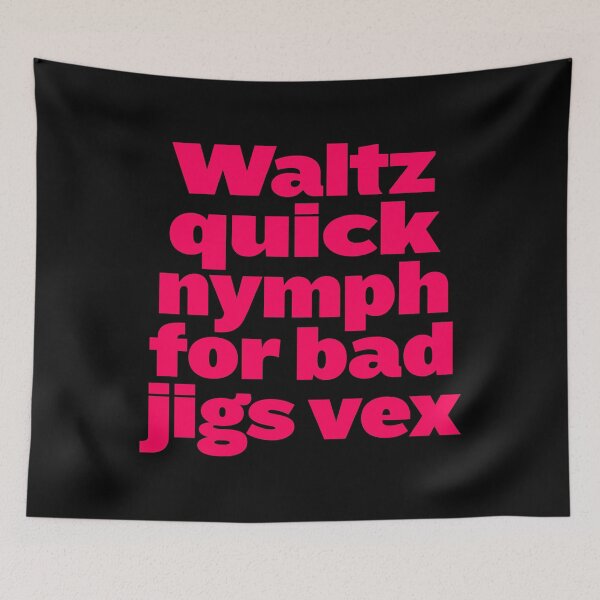 Item preview, Pangram #1 v.6 designed and sold by x1brett.