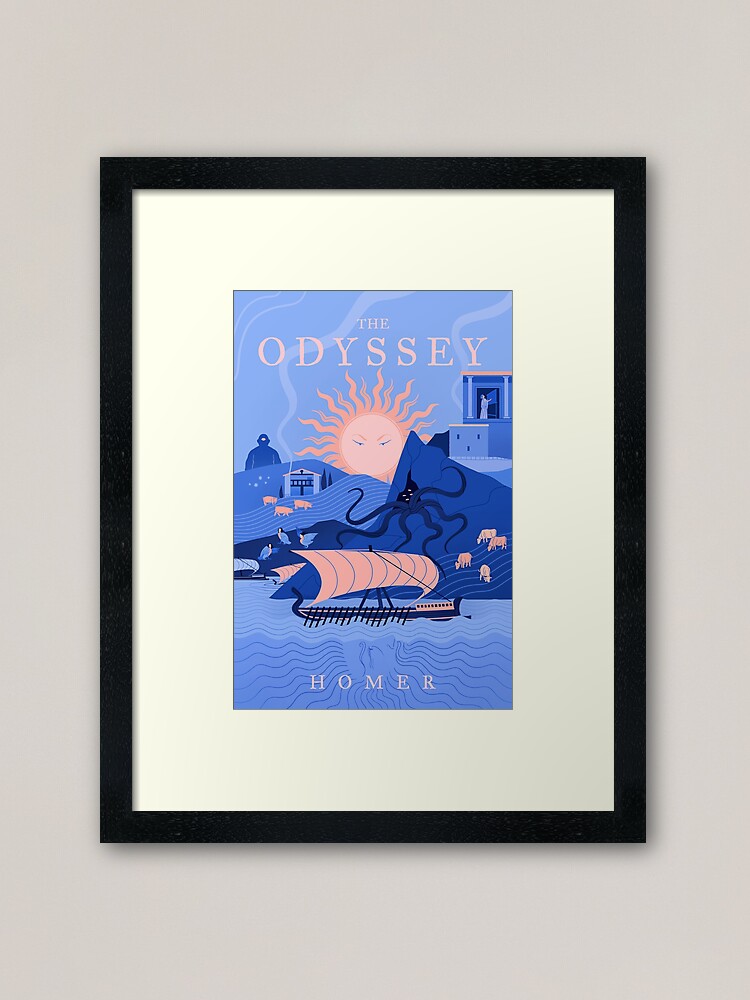 Alternate view of The Odyssey Framed Art Print