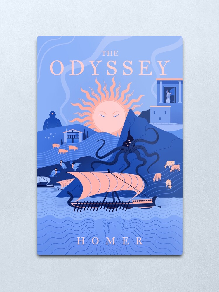 Alternate view of The Odyssey Metal Print