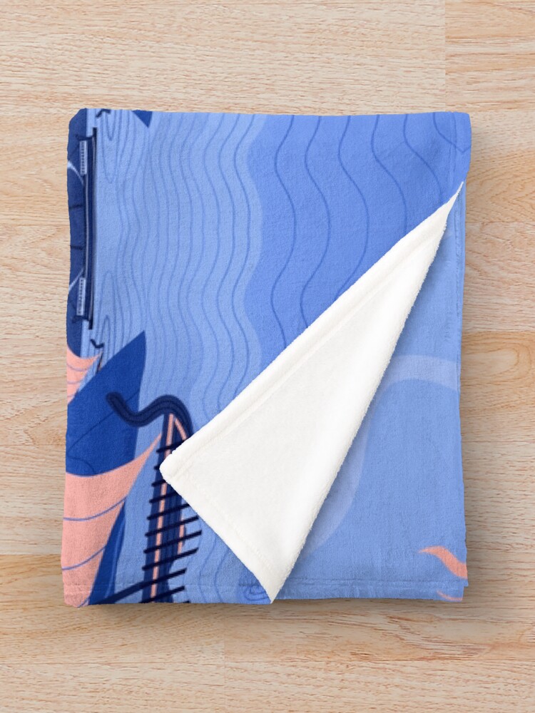 "The Odyssey" Throw Blanket for Sale by flaroh Redbubble