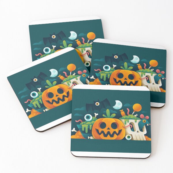 Item preview, Happy Halloween Colorful Stripes  designed and sold by RiseAlex.