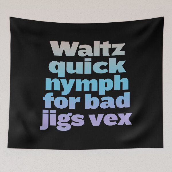Item preview, Pangram #1 v.7 designed and sold by x1brett.
