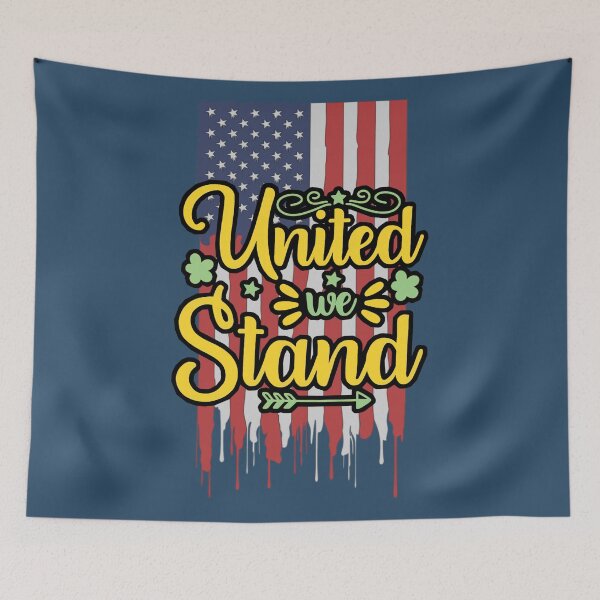 Item preview, United we stand - Happy 4th of July designed and sold by SidTastic .
