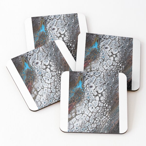Item preview,  Abstract Fluid art, acrylic pour designed and sold by Dreamscape Eclectic .