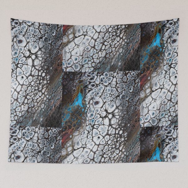 Item preview,  Abstract Fluid art, acrylic pour designed and sold by Dreamscape Eclectic .
