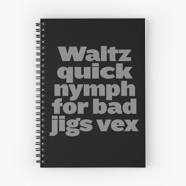 Item preview, Pangram #1 v.8 designed and sold by x1brett.