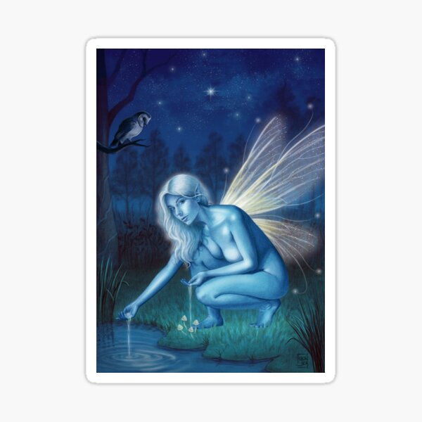 Fairy Star - Fantasy Tarot Major Arcana Sticker