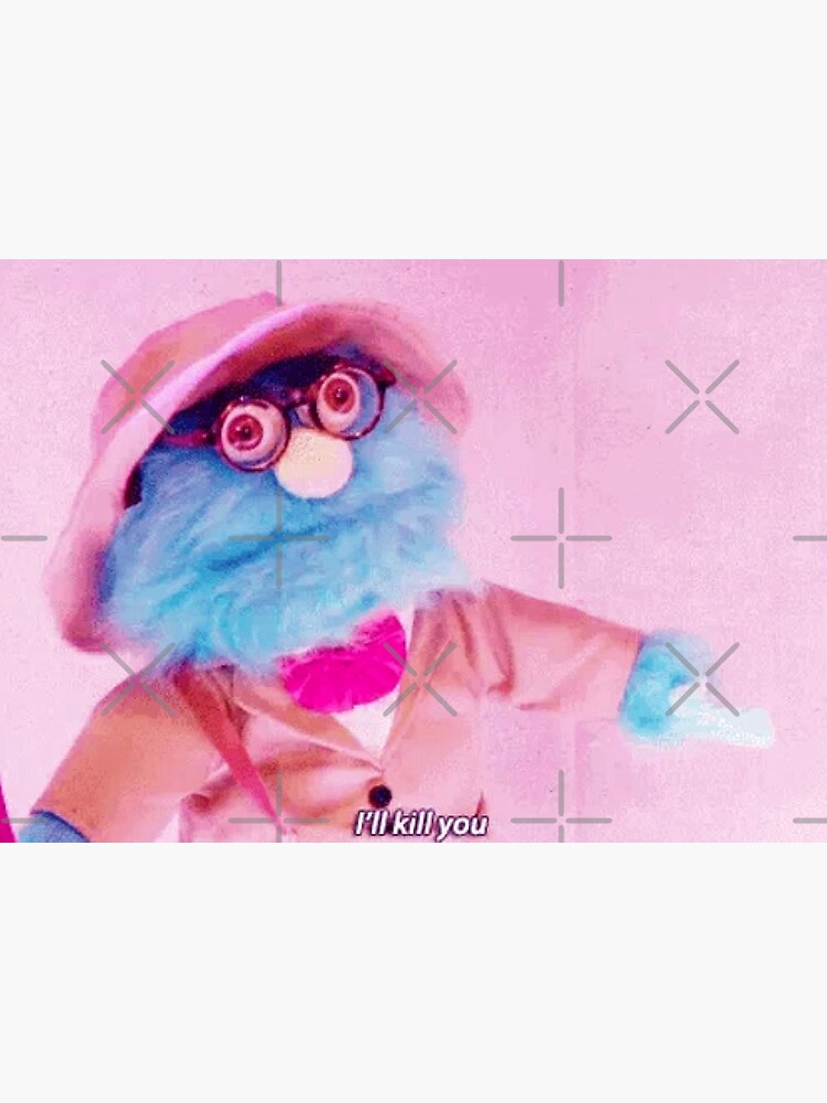 "Puppet History Professor i'll kill you" Poster for Sale by MemeStan