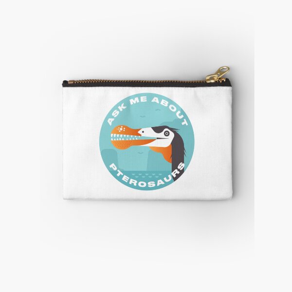 Item preview, Ask me about pterosaurs - Emblem designed and sold by mesozoic shop.