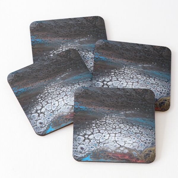 Item preview,  Abstract Fluid art, acrylic pour designed and sold by Dreamscape Eclectic .