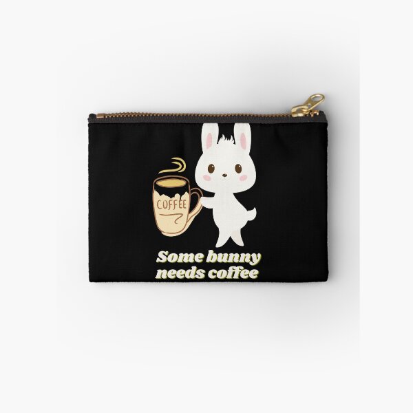 Item preview, Some Bunny Needs Coffee designed and sold by CaitU.