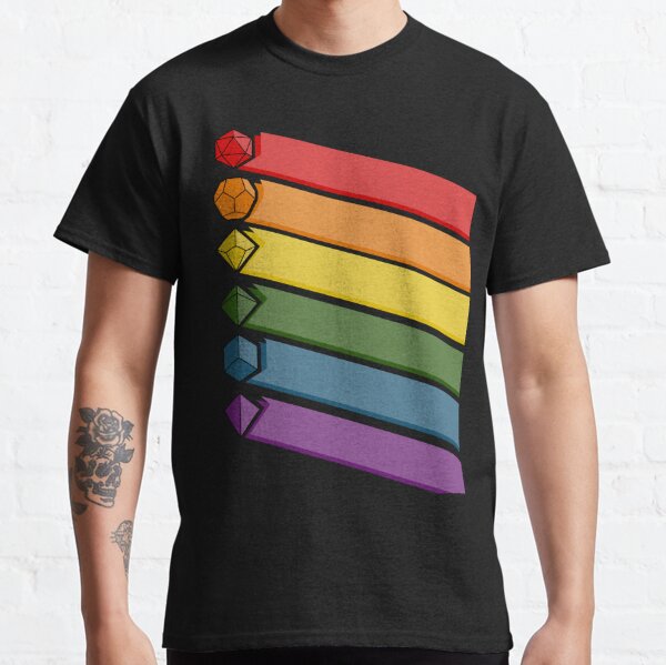 Dungeons and dragons hot sale pride shirt