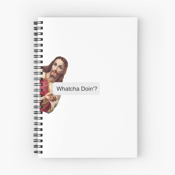 Item preview, Funny Jesus Meme Whatcha Doin'? designed and sold by Artsy Apparels.