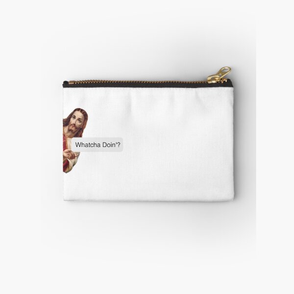 Item preview, Funny Jesus Meme Whatcha Doin'? designed and sold by Artsy Apparels.