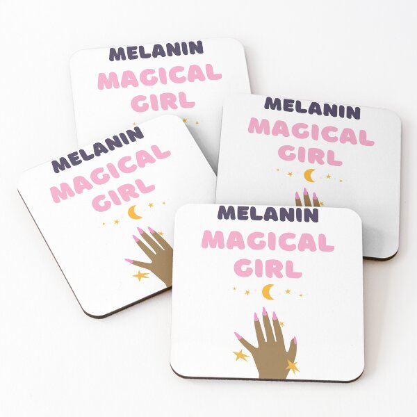 Item preview, Melanin Magical Girl designed and sold by KawaiiForAll.