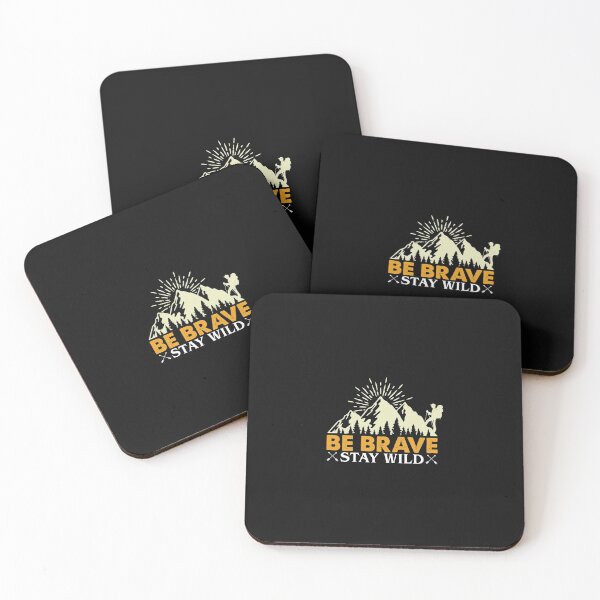 Item preview, Be Brave, stay wild designed and sold by SasKloset.