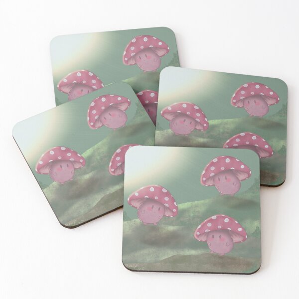 Item preview, Cute little mushroom friends  designed and sold by Comfy-Creations.